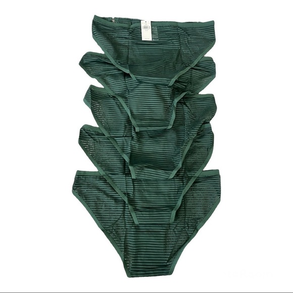 5 pairs Aerie underwear Size M Color Green - Picture 2 of 5